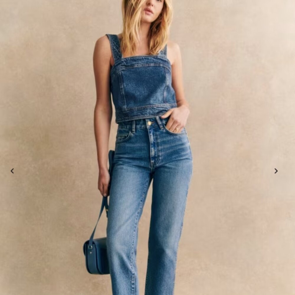 SEZANE Hermance Top SIZE 8 Like New